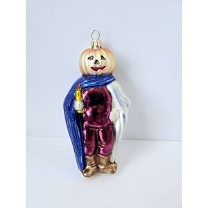 Christmas ornament glass Polonaise Poland pumpkin king